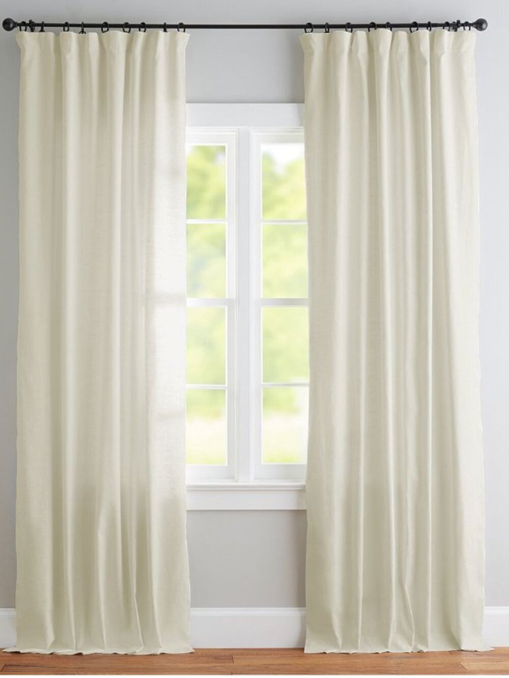 Restoration Hardware Linen Drapes